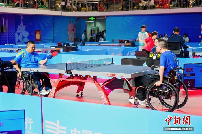 南方电网杯乒乓球赛广州开赛 318名运动员角逐残