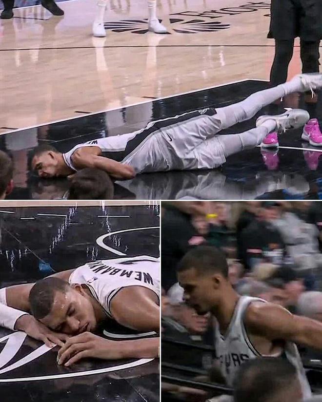 文班亚马首战受伤退赛 马刺系列赛G2遭遇变数